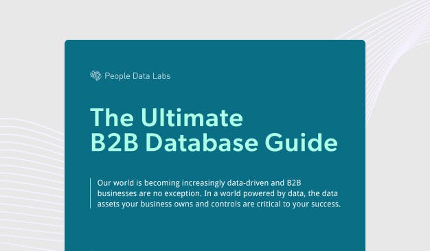 PDF cover - The Ultimate B2B Database Guides