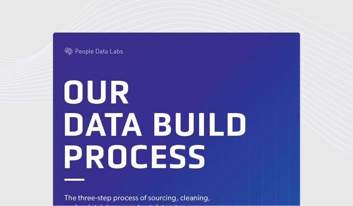 PDF cover - Our Data Build Process