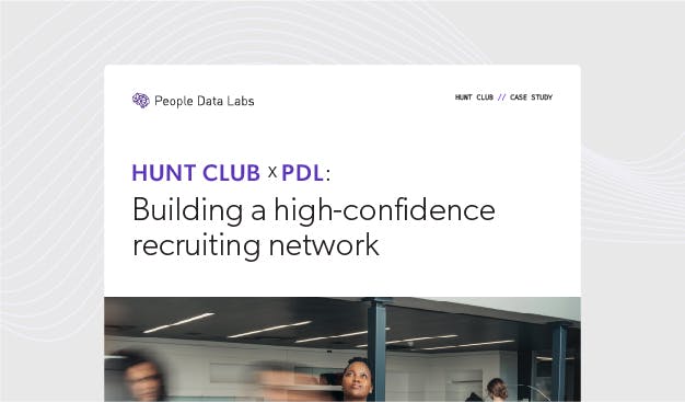 Hunt Club x PDL - Building A High-Confidence Recruiting Network